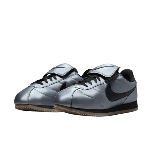 Nike Cortez SE Metallic Cool Grey Black
